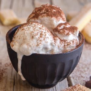 Tiramisu Ice Cream / Gelato - An Italian in my Kitchen Tiramisu Ice Cream, Gelato Recipes, Frozen Deserts, Easy Tiramisu, Best Homemade Ice Cream, Ice Cream Gelato, Easy Homemade Ice Cream, Ice Cream Smoothie, Italian Ice Cream