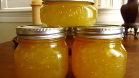 Pina Colada Jam Recipe - Food.com Pina Colada Jam Recipe, Canning Granny, Coco Lopez, Pina Coladas, Canning Jam, Coconut Chicken, Jam And Jelly, Jam Recipe, Jelly Recipes