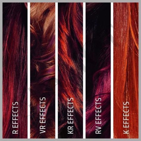 topchic-effects-hair-colour Goldwell Color Chart, Red Hair Formulas, Elumen Hair Color, Goldwell Elumen, Hair Jazz, Hair Formulas, Red Violet Hair, Hair Colouring, Color Formulas