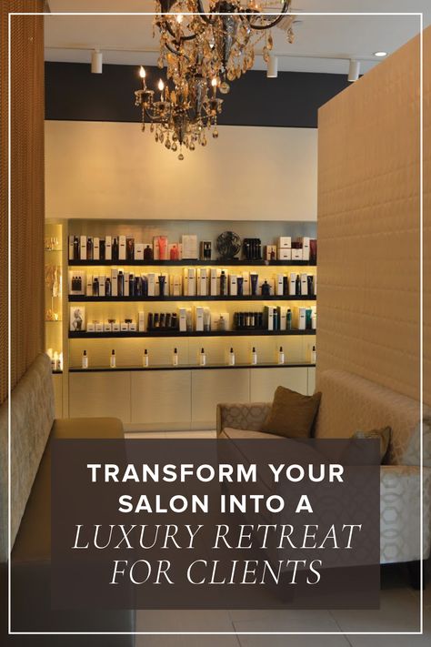 Hair Salon Reception Area, Luxury Hair Salon Design, Luxury Salon Interior Design, Hair Salon Interior Design, Small Salon, Luxury Definition, Spa And Salon, Modern Luxury Interior, Salon Stations