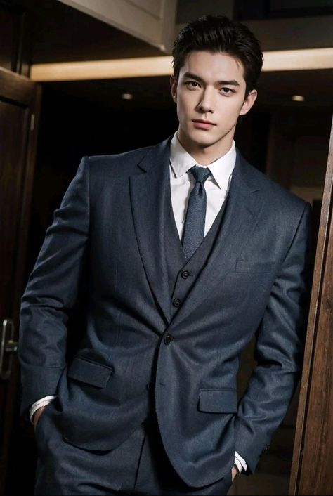 Boss Outfit, Handsome Asian Men, Hot Asian Men, Chinese Man, Fashion Suits For Men, Photography Poses For Men, Muscular Men, Korean Men, Poses For Men