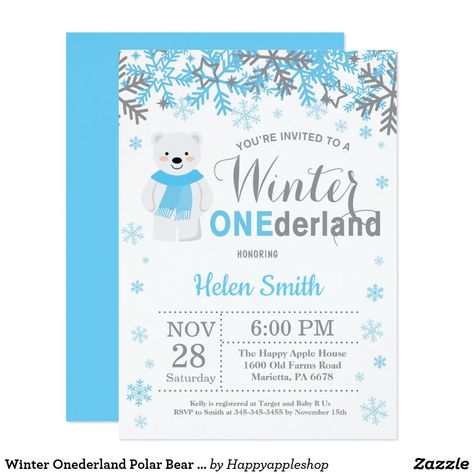 First Birthday Winter, Winter Birthday Invitations, Winter Onederland Birthday Party, Onederland Party, Winter Onederland Party, Penguin Birthday, Onederland Birthday Party, Winter Onederland Birthday, 1st Birthday Invitation