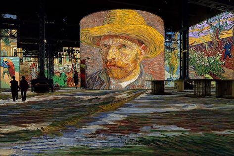 In Review: Atelier des Lumières, The First (All)-Digital Art Museum in Paris | Paris Unlocked Vincent Van Gogh Art, Vincent Van Gogh Paintings, Arte Van Gogh, Digital Art Gallery, Magical Things, Impressionist Artists, Van Gogh Museum, Van Gogh Paintings, Van Gogh Art