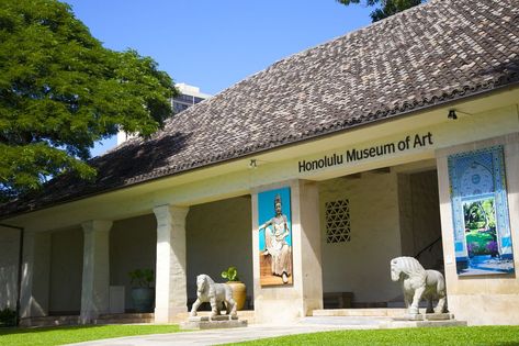 Hawaiian-styled international art museum, Honolulu Hidden Highlights, Aapi Heritage Month, Japanese Tea House, Hawaiian Homes, Asian Art Museum, Colorful Murals, Arts And Culture, San Francisco City, Japanese American