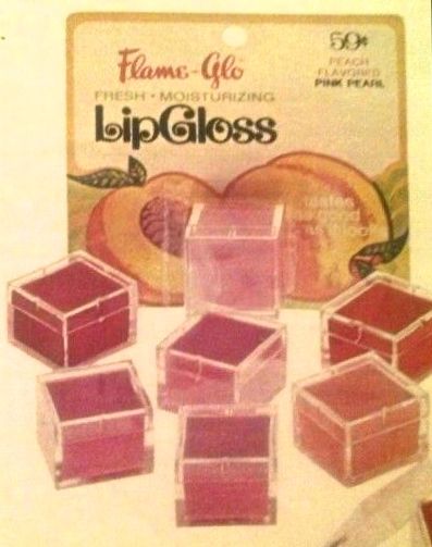 Flame-Glo Lip Gloss--had these! 90s Lip Gloss, 1960s Beauty Products, 1970s Lip Gloss, 1960s Makeup Products, Perfumes From The 70s And 80s, Vintage Makeup Ads, 70s Nostalgia, Gloss Labial, Retro Makeup