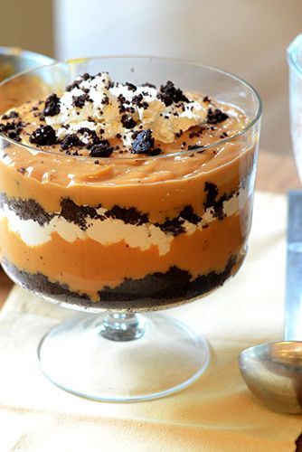 butterscotch trifle Butterscotch Trifle, Blueberry Trifle, Pumpkin Butterscotch, Trifle Cake, Trifle Dessert Recipes, Christmas Trifle, Cheesecake Trifle, Chocolate Trifle, Trifle Bowl