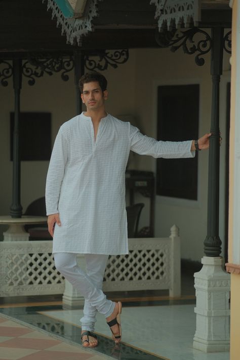 If you love white color then this white kurta is must have. Mens Kurta, White Kurta, Wedding Outfits, If You Love, Wedding Outfit, White Color, Must Haves, White, Quick Saves