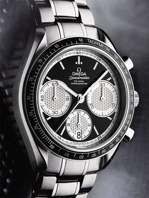 Omega Speedmaster Racing, Omega Speedmaster Moonwatch, Omega Speedmaster, Steel Watch, Swiss Made, Chronograph Watch, Bracelet Sizes, Omega Watch, Online Purchase