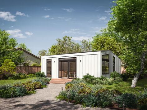 Abodu Two+: 800 Sq Ft Prefab ADU - Abodu Prefab Adu, 800 Sq Ft House, Homes In California, 360 Virtual Tour, Accessory Dwelling Unit, Living/dining Room, Design Aesthetics, California Coastal, Starter Home