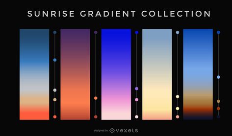 Sunrise gradient collection #AD , #affiliate, #affiliate, #collection, #gradient, #Sunrise Sunrise Graphic Design, Gradient Palette, Sunrise Gradient, Modern Arts And Crafts Interiors, Sunrise Colors, Lower Third, Sports Website, Sun Rise, Morning Sky