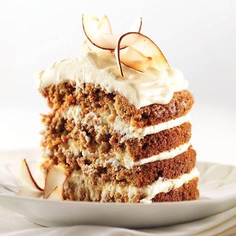 LCBO Food & Drink Magazine on Instagram: “Spring has sprung and thus carrot cake season has begun. This Hawaiian Carrot Cake with Coconut Icing graced the cover of our Spring issue…” Carrot Cake With Coconut, Coconut Icing, Cake With Coconut, Dessert Spread, Gateaux Cake, Carrot Cake Recipe, Fancy Desserts, Icing Recipe, Recipe Details