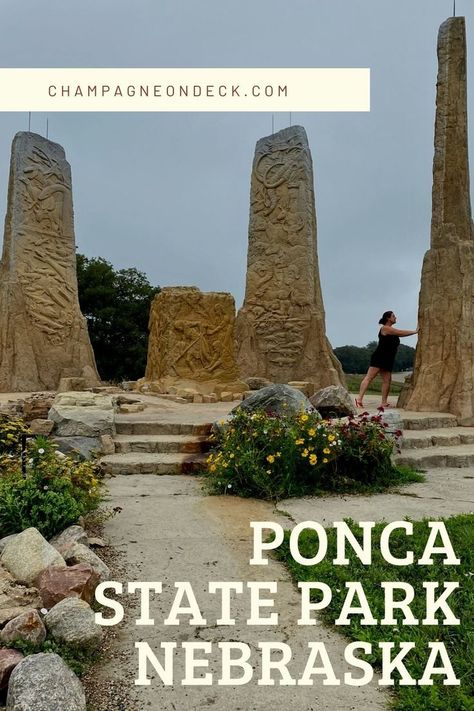 Learn about the beautiful Ponca State Park in Nebraska. Whether you want gorgeous scenery or a plethora of activities, Ponca has you covered. Ponca State Park Nebraska, Travel Nebraska, Southwest Road Trip, Gorgeous Scenery, Road Trippin, Family Entertainment, National Forest, Dallas Tx, State Park