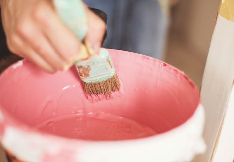 Painting over oil-based paint? Follow these helpful steps to get the best possible finish on your next painting project. Easy Diy Home Projects, Sand Texture, Foam Paint, Gallon Of Paint, House Paint Interior, Diy Shades, Sand Textures, Build Floating Shelves, Texture Paint