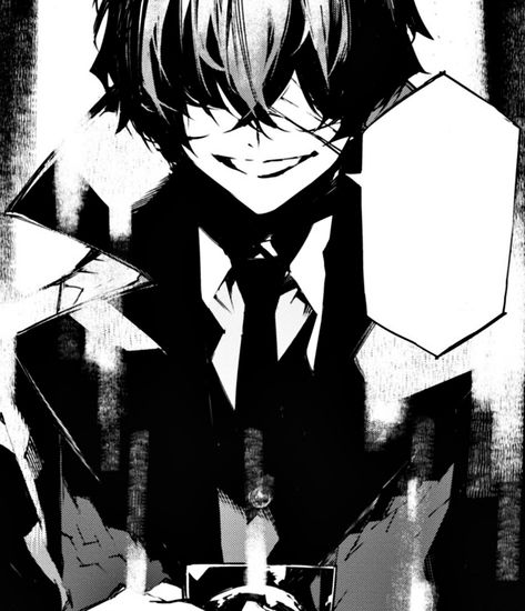 Dazai Osamu Beast Manga, Dazai Black And White, Bsd Beast Dazai, Dazai Beast Manga, Beast Dazai, Mha Fandom, Bsd Beast, Black Butler Characters, Sky Anime