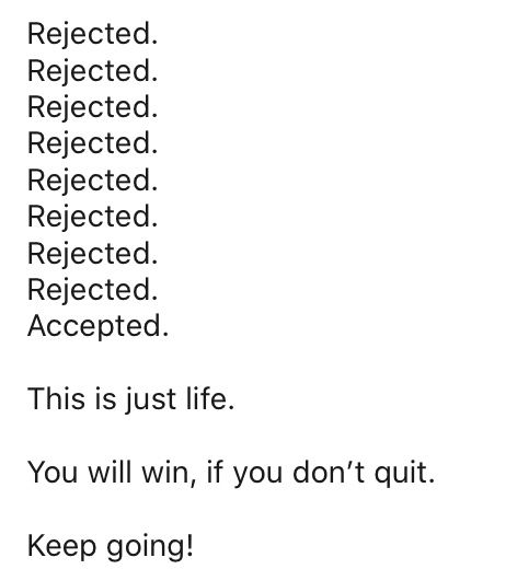 Quotes About Rejections, Rejection Motivation Quotes, When U Get Rejected, Soulmate Rejection, Rejection From Crush, Job Rejection Quotes Inspiration, How To Cope With Rejection, Handling Rejection Quotes, Quotes For Rejection