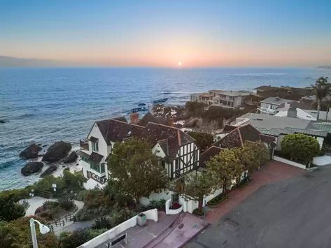 1991 Ocean Way, Laguna Beach, CA, 92651 | realtor.com® Ocean View Bedroom, Courtyard Entry, Balcony Bar, Laguna Beach California, Tudor House, Bette Davis, French Property, House Entrance, Home Loans