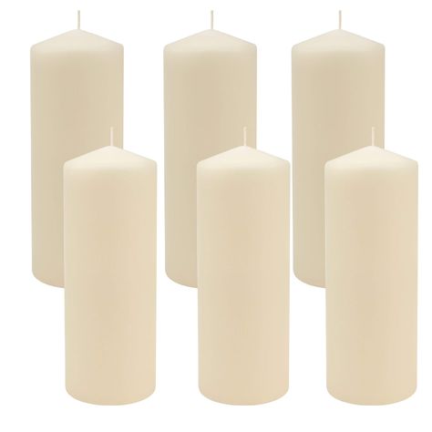 Large Candle Lanterns, Spa Atmosphere, Restaurant Setting, Tall Pillar Candles, Emergency Candles, Ivory Pillar Candles, Unity Candles, Large Candle, Romantic Restaurant