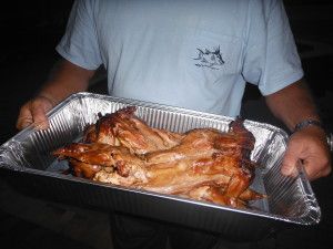 A tray full of tasy goodness - Smoked Rabbit that is Golden Brown and Delicious. Smoked Rabbit Recipe, Smoked Rabbit, Rabbit Sausage Recipe, Hillbilly Food, Rabbit Recipe, Easy Sausage Recipes, Rabbit Recipes, Smoked Sausages, Raising Turkeys