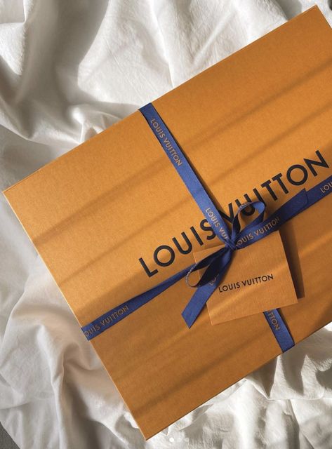 Louis Vuitton Gift Box Aesthetic, Lv Box Packaging, Louis Vuitton Box Packaging, Louis Vuitton Packaging, Louis Vuitton Aesthetic, Bride Quotes, Louis Vuitton Scarf, Louis Vuitton Gifts, Luxury Packaging Design