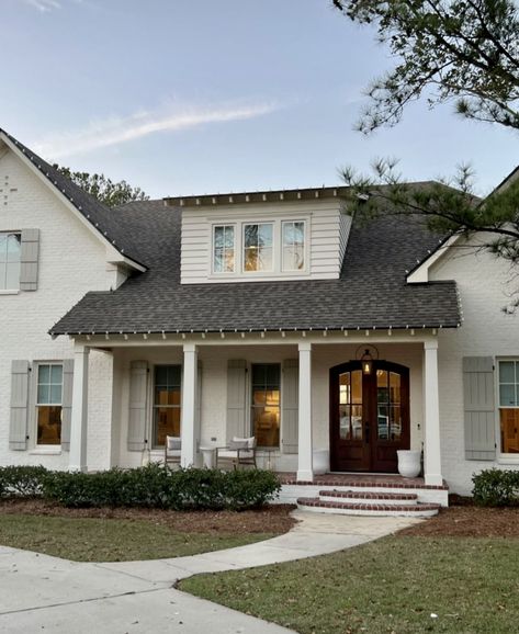 Ranch House Dormer Addition, Flat Dormer Window, Dormers Ideas Exterior, Faux Dormers, House With Dormers, Dormer Addition, Dreamy Decor, Shed Dormer, Design Homes