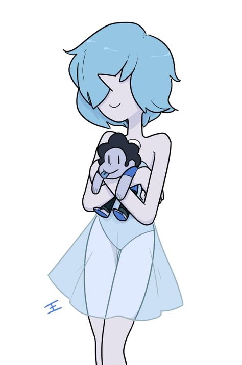 I dream of a blue Steven. Diamante Rosa Steven Universe, Perla Steven Universe, Cristal Gems, Bird Mom, Greg Universe, Pearl Steven Universe, Pearl Steven, Steven Universe Drawing, Drawing Things