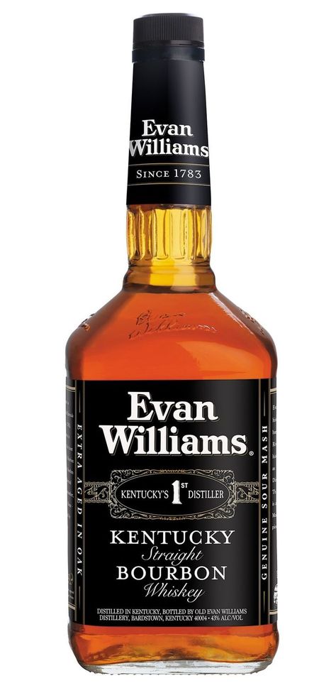 Evan Williams Bourbon Evan Williams Bourbon, Evan Williams, Kentucky Straight Bourbon Whiskey, Bourbon Whiskey, Jack Daniels Whiskey Bottle, Tequila, Whiskey Bottle, Bourbon, Whiskey