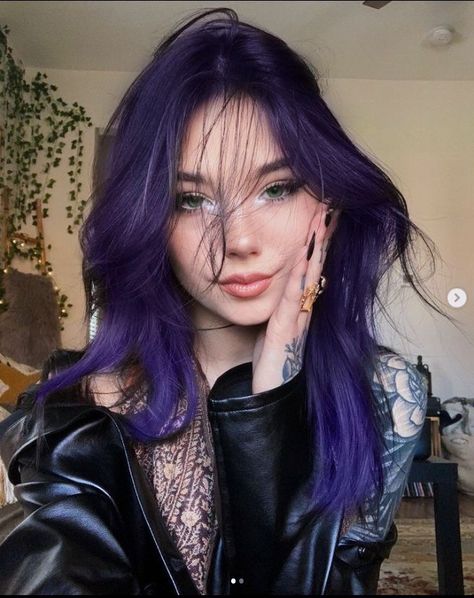 Hair Colour Inspo, Violet Hair, Dyed Hair Inspiration, Hair Dye Ideas, Pretty Hair Color, Fun Hair, Hair Dye Colors, Dye My Hair, Hair Inspiration Color