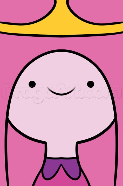 how to draw princess bubblegum easy Princess Bubblegum Painting, Adventure Time Painting Ideas, Princess Bubblegum Drawing, Bubblegum Drawing, How To Draw Princess, Zoom Wallpaper, Adventure Time Drawings, Adventure Time Princesses, Princess Painting