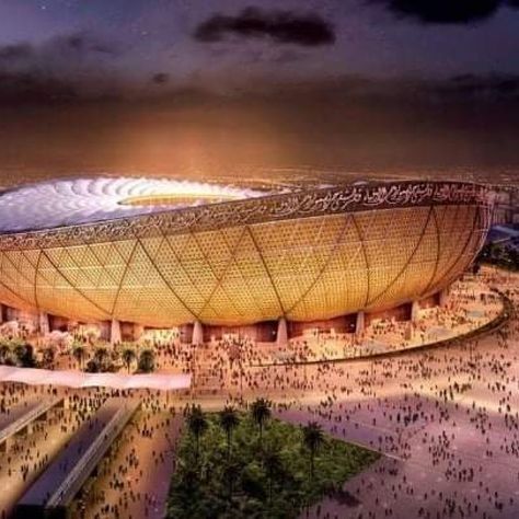 2022 Qatar world cup stadiums - Bookingvision Qatar World Cup Stadiums, Qatar Stadium, Lusail Stadium, White Glitter Wallpaper, Stadium Wallpaper, Fifa Qatar, World Cup Stadiums, Bus Skin Design, Qatar World Cup