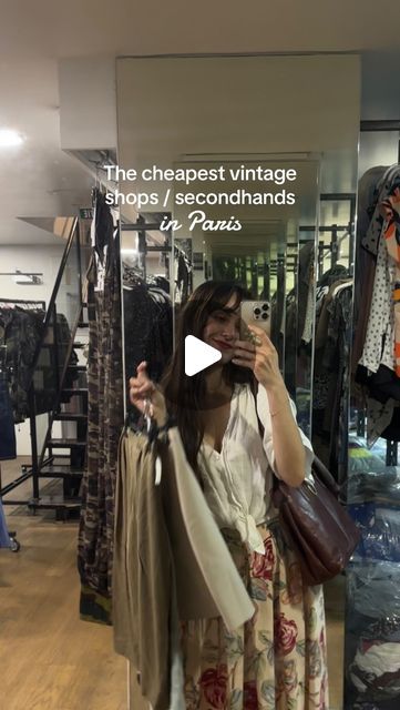 Alicja on Instagram: "Best ❤️ save it for later ❤️ #secondhand #friperie #paris #secondemain #thriftfinds #thrifting #thriftlover #frip #thrifttok #cheapparis #parisprices #bonplanparis #whattodoinparis #secondhandfinds #vintage #vintageshop #thriftshop #thriftqueen #thriftinginparis" Paris Thrifting, Paris Cheap, Paris Trip, I Love Paris, Thrift Finds, September 17, Vintage Paris, Thrift Shopping, Paris Travel