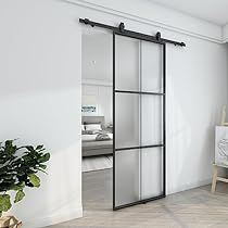 Modern French Door, Frosted Glass Barn Door, Indoor Sliding Doors, Sliding Glass Barn Door, Sliding Glass Barn Doors, Glass Barn Door, Glass Sliding Door, Modern Sliding Doors, Glass Office