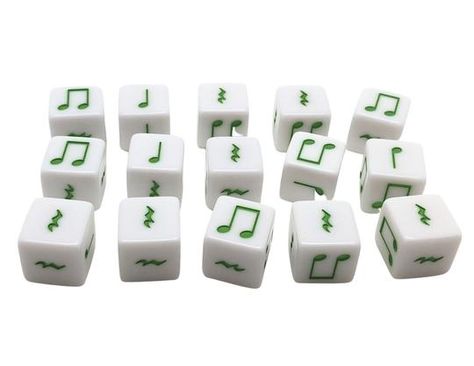 Music Dice – The Practice Shoppe Music Dice, Getting Organized, Music