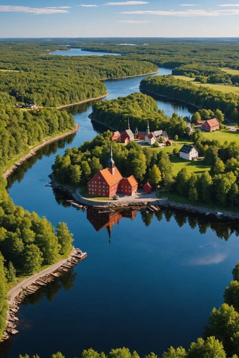 10 Must-Visit Places in Sweden for an Unforgettable Trip! Stockholm Sweden Aesthetic, Southern Sweden, Sweden Aesthetic, Sweden Nature, Gotland Sweden, Sweden Summer, Swedish Countryside, Malmo Sweden, Travel Sweden