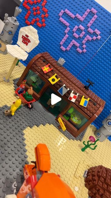 MiniSuperHeroesToday: LEGO Fan on Instagram: "Phenomenal Lego SpongeBob Bikini Bottom Custom Build! 🌊 Built by the incredibly Vitaliy Winfield at #BrickFairVA Let me know your favorite part(s) of this build! . . . . #spongebob #spongebobandpatrick #spongebobmemes #spongebobsquarepants #patrickstar #squidward #mrkrabs #sandycheeks #lego #legomoc #legocustom #customlego #brickfair #nickelodeon" Lego Spongebob, Mr Krabs, Sandy Cheeks, Lego Figures, Patrick Star, Spongebob Memes, Custom Lego, Lego Moc, Spongebob Squarepants