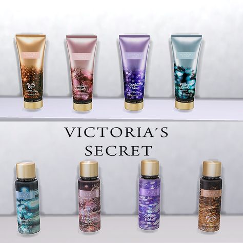 TS3 & TS4 Victoria Secret’s Party Nights Fragrance Set - YDB Sims 4 Cc Walk In Closet Clutter, Sims 4 Cc Cosmetics, Sims 4 Realistic Clutter, Sims 4 Perfume, Sims 4 Victoria Secret, Sims Cc Furniture Bedroom, Sims 4 Mac, Lotes The Sims 4, Sims Furniture