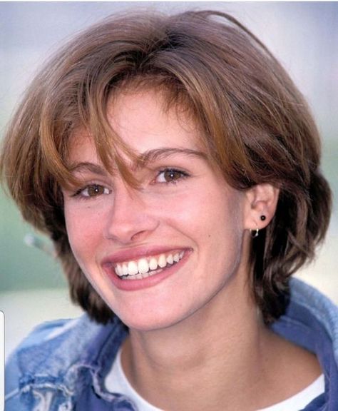 SPRING HAIRSTYLES FOR WOMEN OVER 50 - valemoods Julia Roberts Short Hair 90s, Short Hairstyle Women 90s Style, Short 90s Haircuts Women, 1990s Womens Hairstyles, 90s Short Hair Round Face, "bixie" Haircut 90s Round Face, Aunt Cass Haircut, Short 80s Hairstyles For Women, 90s Short Hair Women