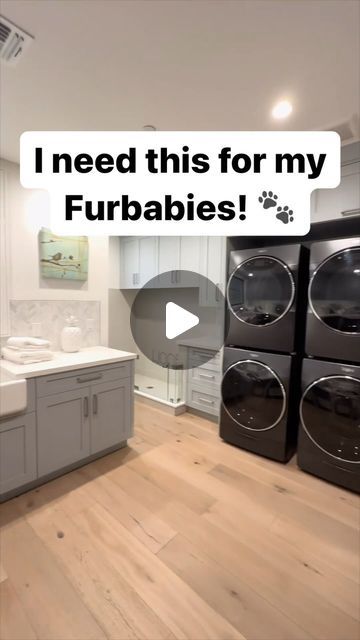 Malee Vang on Instagram: "Not only do I need that dog wash area, but how about that double laundry??? I have absolutely no issues doing laundry and this would be an amazing bonus!
.
.
.
#customhome #laundeyarea #dogwasharea #forthedogs #homebuilding #buyersagent #listingagent #mnrealtor" Dog Washing Station In Laundry Room, Laundry Room With Dog Bath, Dog Wash Area, Double Laundry, Washing Station, Dog Washing Station, Dog Wash, Dog Bath, Doing Laundry