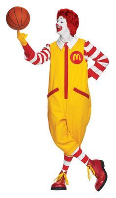 Mcdonalds Costume, Mcdonald Costume, Ronald Mcdonald Costume, Mc Donald, Send In The Clowns, Funko Pop Figures, Cartoon Posters, Pop Figures, Clown Makeup