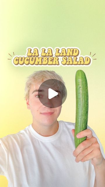 Logan🪵 on Instagram: "LOGAN X LA LA LAND CUCUMBER SALAD🥒🥢 My favorite cucumber salad recipe is out now in all @lalalandkindcafe locations" Logan’s Cucumbers Recipe, Cucumber Salad Logan, Logan Cucumber, Logan Cucumber Salad, Cucumber Salad Recipes, Cucumber Salads, Cucumber Avocado Salad, Cucumber Salad Recipe, Quick Salads