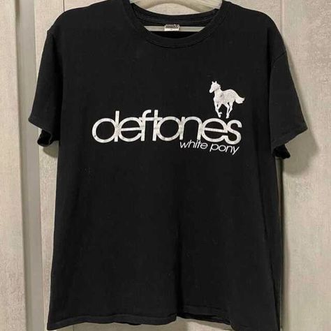 Vintage Deftones “White Pony” album merch shirts Deftones Merch, Deftones White Pony, Album Merch, Tour T Shirts, T Shirt, On Instagram, White, Quick Saves, Instagram