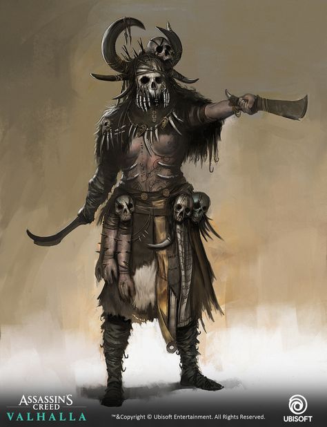 Futuristic Viking Concept Art, Norse Character Art, Norse Barbarian, Viking Fantasy Art, Viking Concept Art, Viking Assassin, Vikings Characters, Norse Fashion, Viking Warrior Art