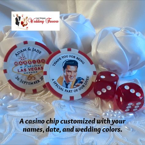 Vegas Wedding Favors, Las Vegas Cheap, Vegas Themed Wedding, Casino Wedding, Las Vegas Party, Vegas Theme, Favour Bags, Vegas Party, Las Vegas Wedding