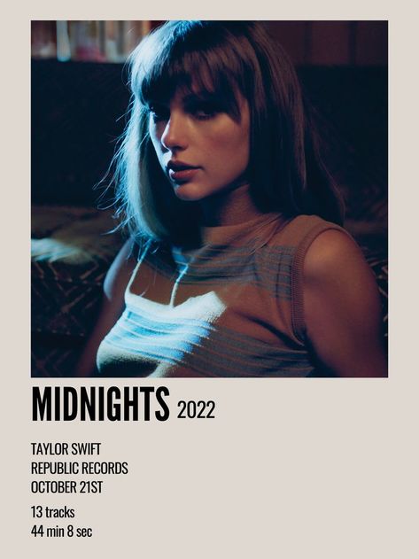 Midnights Taylor Swift, Polaroid Album, Midnights Taylor, Aesthetic Polaroid, Taylor Swift Images, Taylor Swift Fearless, Minimal Movie Posters, Taylor Swift Album, Minimal Aesthetic