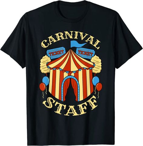 Circus Event, Carnival Tickets, Event Security, Men Tees, Carnival Theme, Event Themes, Black Casual, Branded T Shirts, Mens Tees