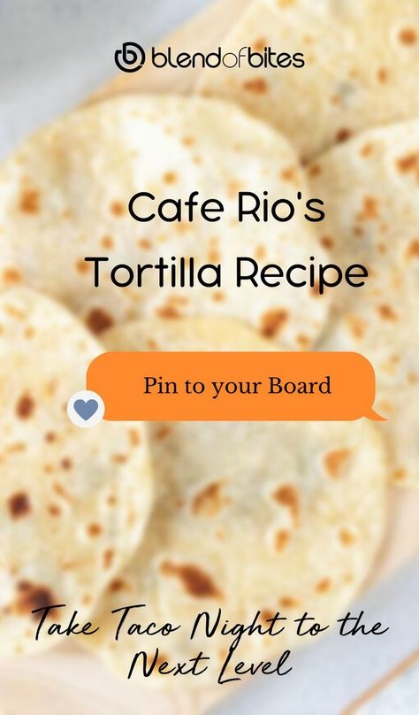 If you are into Mexican cuisine, you are bound to have tortillas at some point. While store-bought tortillas will do the job, why not make them at home? Cafe Rio’s tortilla recipe is here to help.Making a flour tortilla should be a simple task, and Cafe Rio’s tortilla recipe is prepared with that in mind. With a short ingredients list and simple instructions, half an hour of your time is enough to make this recipe. Flour Tortilla Recipe Mexican, At Home Cafe, Easy Tortilla Recipe, Homemade Cafe, Tortilla Recipes, Recipes With Flour Tortillas, Cafe Rio, How To Make Tortillas, Homemade Flour Tortillas