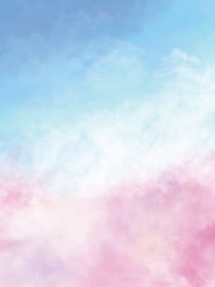 gradient smudged hand drawn powder cloud sky background Pink Clouds Watercolor, Pink Sky Watercolor, Pink And Blue Watercolor Background, Blue To Pink Gradient, Blue And Pink Clouds, Background Images Sky, Blue Pink Wallpaper, Blue And Pink Background, Pink And Blue Sky