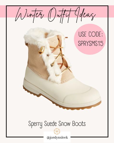 Winter Outfit Ideas Winter Outfit Ideas, Winter Outfits, Winter Vacation outfits, winter vacation, snow vacation, snow vacation outfits, #sperry sperry snow boots, sperry duck boots, sperry boots, cute winter boots, winter boots, snow boots, duck boots, #winterboots, #duckboots suede boots, suede snow boots Follow my shop @jordynsleek on the @shop.LTK app to shop this post and get my exclusive app-only content! #liketkit #LTKSeasonal #LTKHoliday #LTKGiftGuide @shop.ltk https://liketk.it/3u0IW Sperry Duckboot Outfits, Sperry Winter Boots Outfit, Sperry Snow Boots Outfit, Sperry Duck Boots Outfit, Duck Boots Snow, Snow Vacation, Cute Winter Boots, Sperry Boots, Winter Vacation Outfits