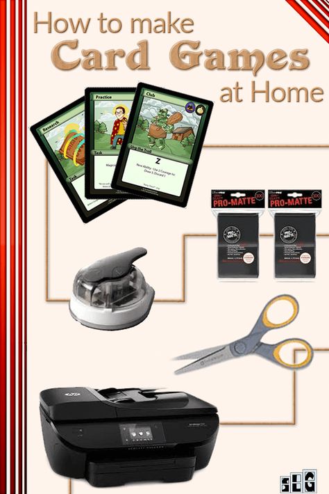 Learn how to make Card Games at home. I love doing this for the first round of playtesting so I can change what's broken instantly. via @MakeYourGameSLG How To Play Cards, How To Make Playing Cards, Board Game Design Templates, Game Card Design Ideas, Diy Card Games, Board Game Design Ideas, Card Game Design Ideas, Diy Trading Cards, Card Games Design