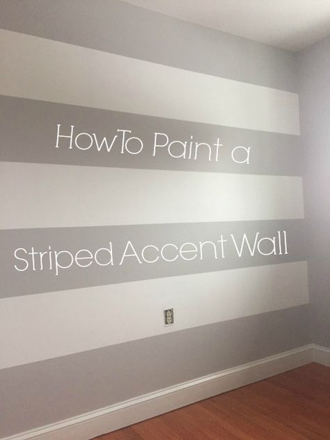 I've gotten a few requests for a tutorial on how to paint a perfectly striped accent wall since I posted our nursery wall last week. ... Wall Stripes Paint Ideas Bedroom, Wall Stripes Paint Ideas, Stripe Paint Ideas For Walls, Striped Accent Walls, Striped Accent Wall, Wall Stripes, Striped Walls, Paint Ideas, How To Paint