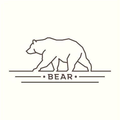 🐻🖊️ Add a roar of creativity to your projects with this enchanting Bear Line Drawing vector! It's perfect for nature-inspired designs or wildlife themes. 🌲🌟 Click the image, download it for FREE, and let your ideas stand tall. Let's explore the wild side of design, shall we? 🚀👇🐻🎨 Simple Bear Drawing, Bear Head Drawing, Bear Line Drawing, Bear Line Art, Bear Outline, Bear Vector, Bear Tattoos, Bear Drawing, Drawing Vector